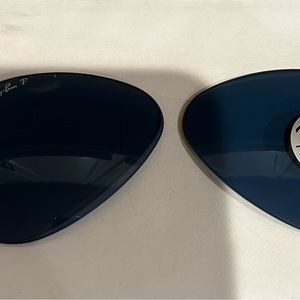 New blue RayBan polarized lenses only